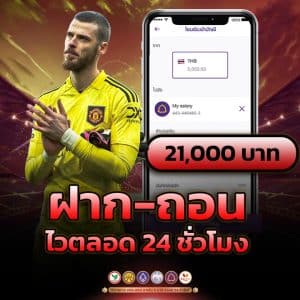 ฝาก-ถอน ไว ตลอด 24 ชม.